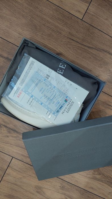 Зимние кеды Alexander McQueen