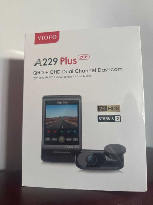 VIOFO A229 Plus CH2 – Предна и задна камера