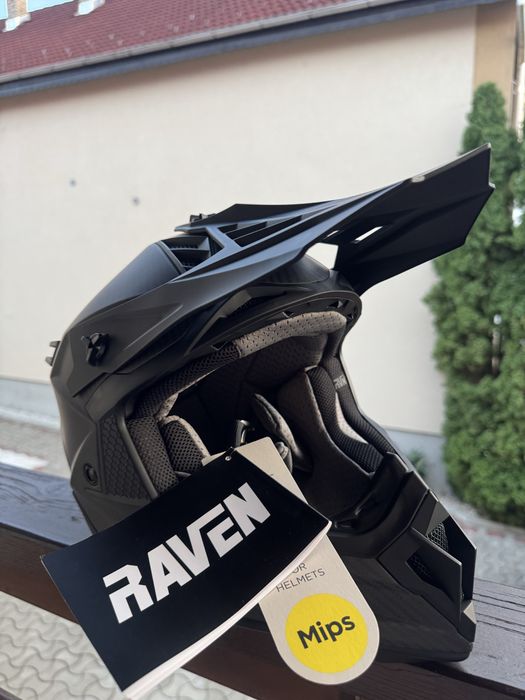 Casca Carbon Moto / Enduro Raven Ipsum Evo Mips