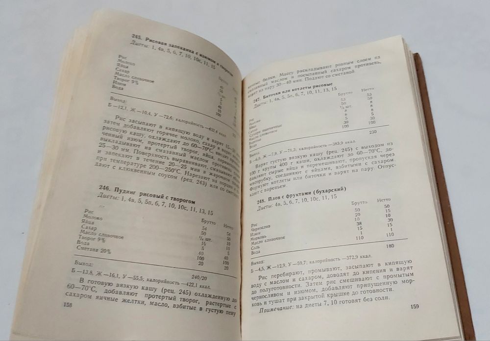 Рецептура блюда диетического питания