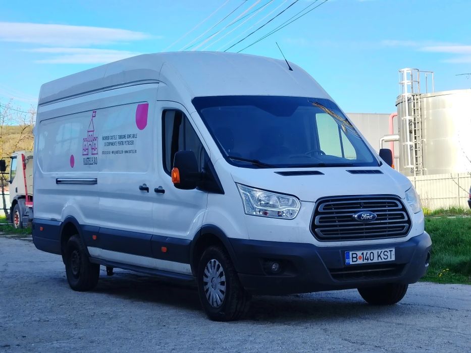 Ford tranzit 2017 diesel 130 cai, 219612 km, varianta inalta si lunga  L4H3