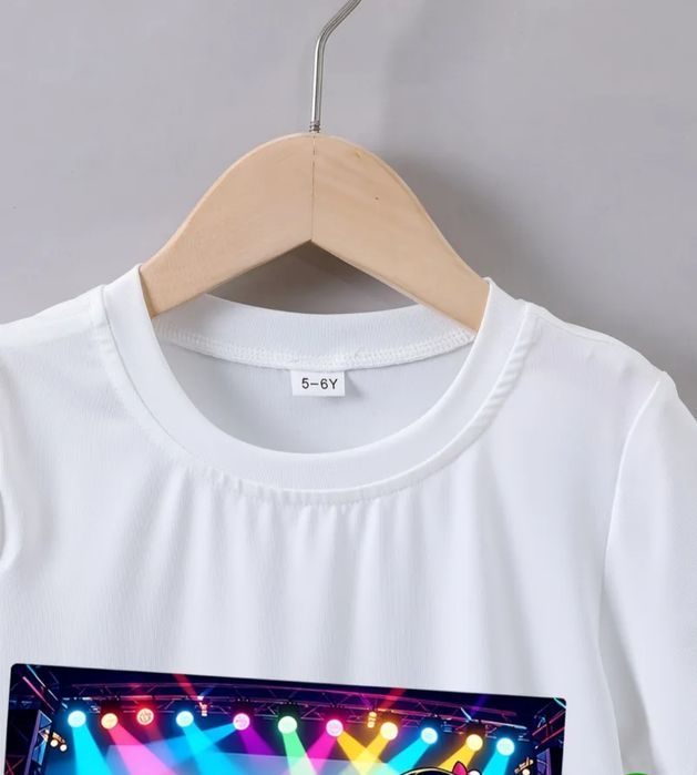 Tricou k-pop 9-10 ani ( 128-140 cm)