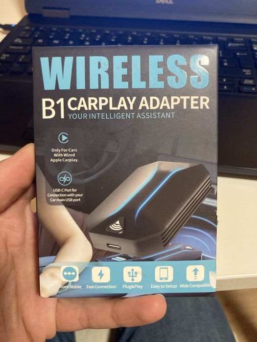 Wireless CarPlay адаптер - без кабел