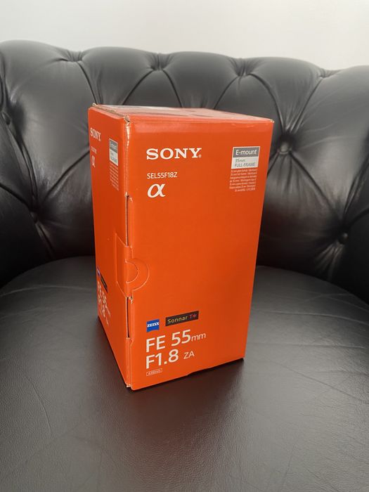 Obiectiv Sony, SEL55F18Z, FE 55 mm, F1.8 ZA, Nou sigilat
