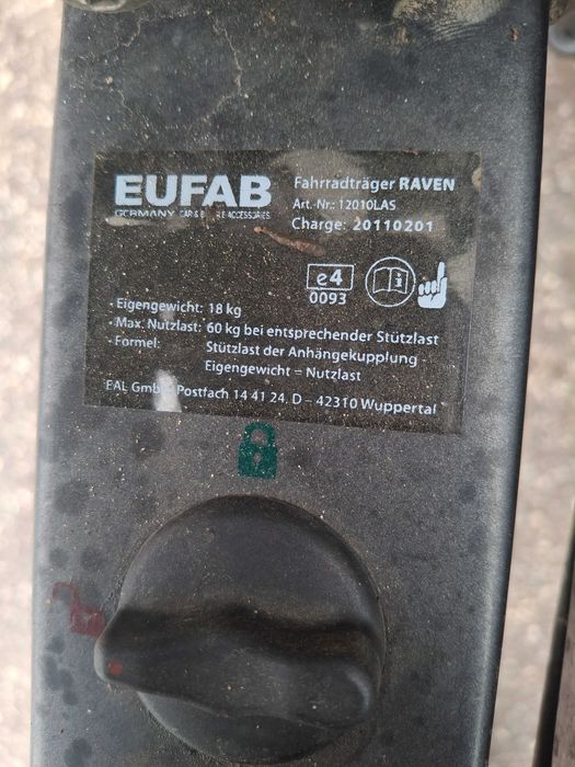 Багажник за теглич за велосипеди