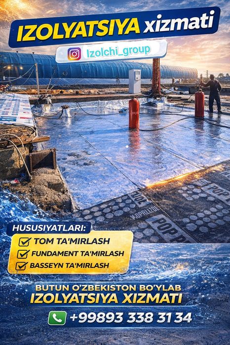 Izolyatsiya xizmati tom yopish