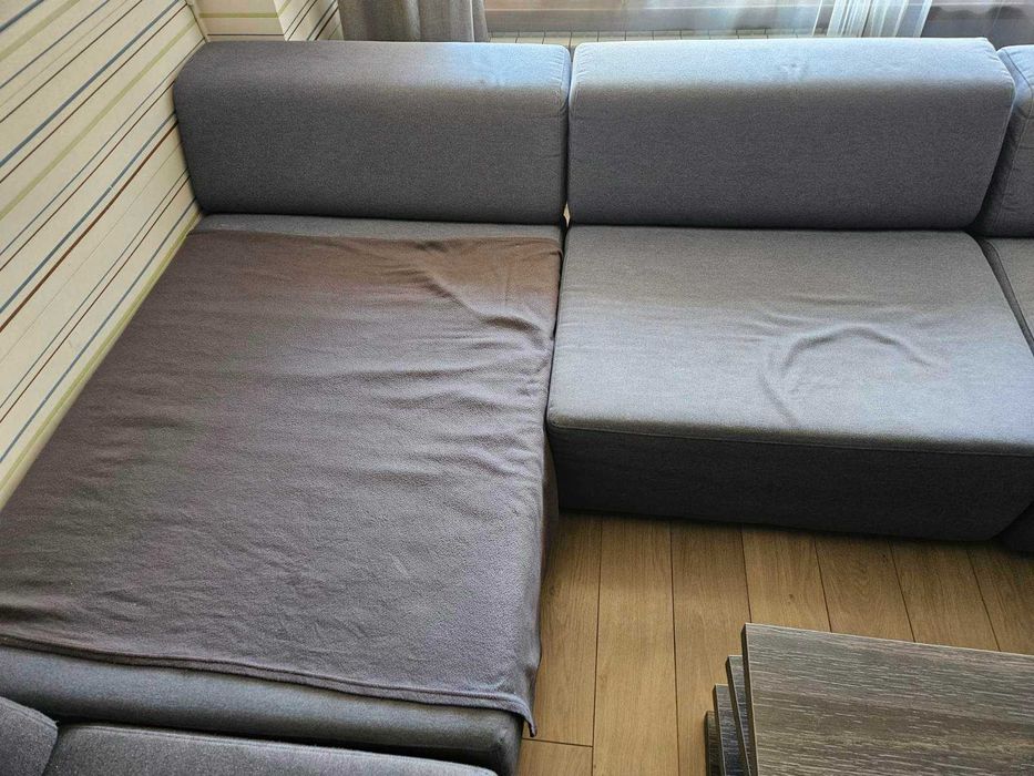 Ъглов диван, отделни модули