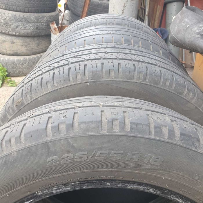 Продам комплект летней резины  225  55 R 18