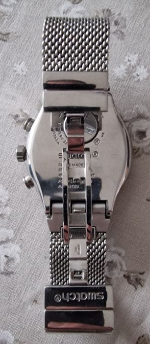 Swatch Irony Silverish barbatesc
