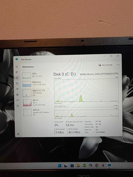Laptop Acer / I7 Gen. 12 / 16 GB RAM DDR4 / GARANTIE * Krom Amanet Margeanului *