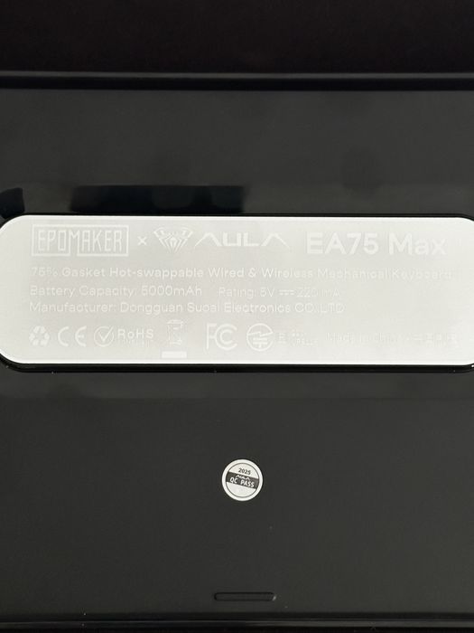 Tastatura Wireless Epomaker x Aula EA75 MAX - Mecanica