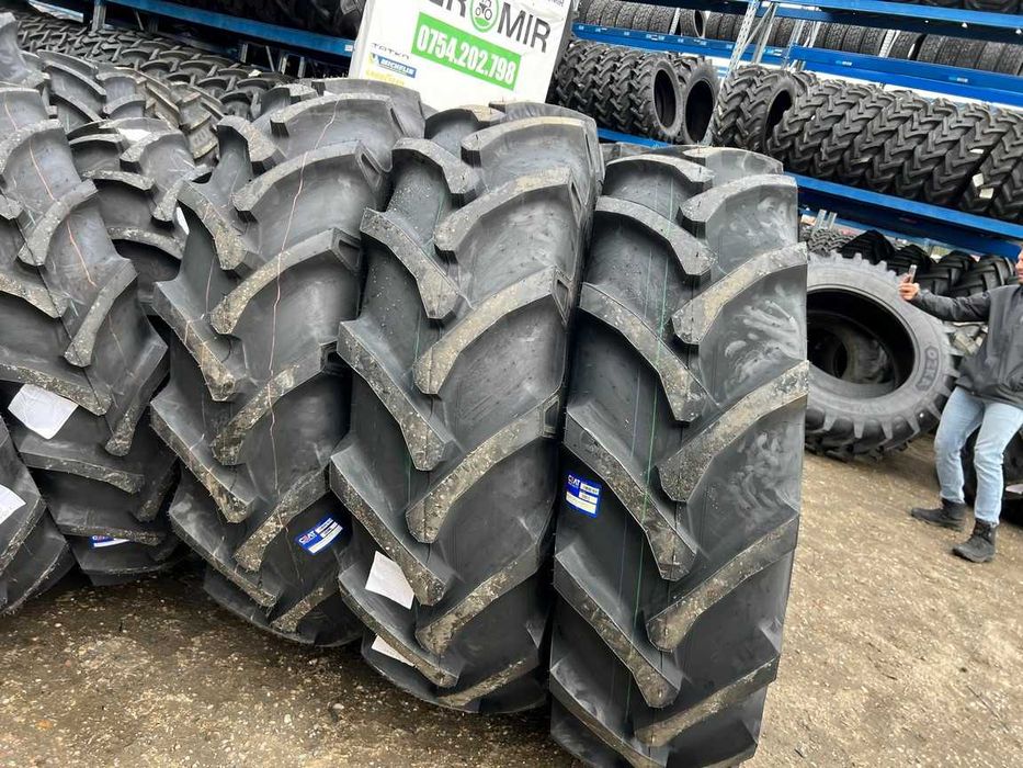 18.4-34 cu 12 pliuri anvelope noi pentru tractor cu livrare rapida