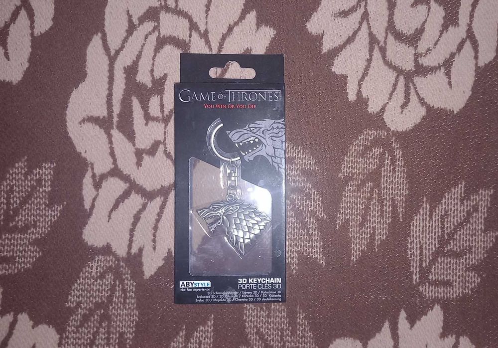 3D ключодържател ABYstyle Television: Game of Thrones - House Stark