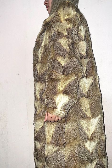 Палто 100% естествен косъм