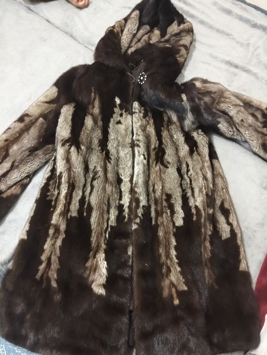 Норковая шуба Б/У