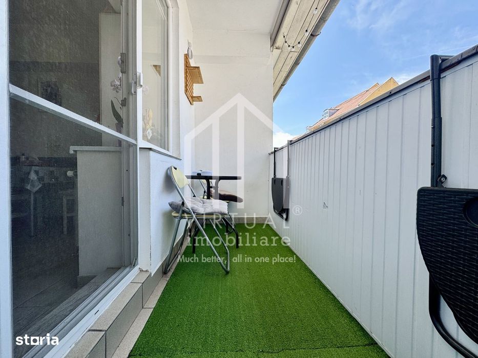 Apartament cu 3 camere, 75mp utili+3 balcoane, etaj 5/5, bloc cu lift