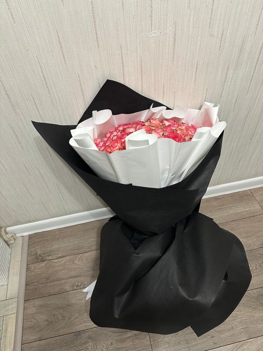 Букет из 41 роз высокие