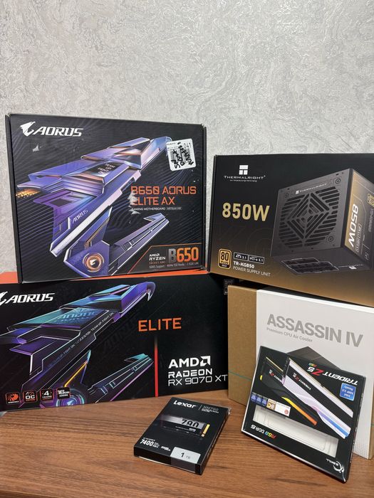 Видеокарта RX 9070XT AOURUS