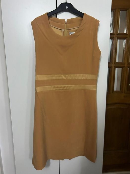 Costum damă,  rochie și pardesiu