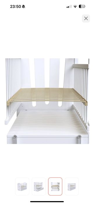 Балалар манеж-кроваткасы матрасымен