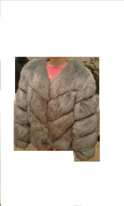 Шубы цветные искусственные