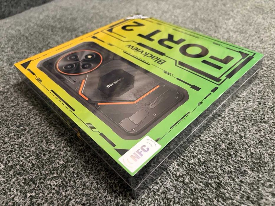 Blackview Fort2 / 256+8 / Obsidian Black / Sigilat