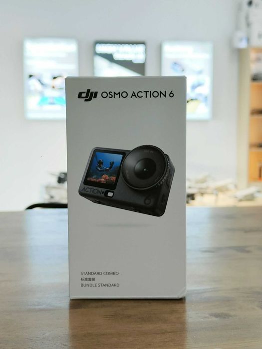 DJI Osmo Action 6 Standard Combo Чисто нова екшън камера-370€ ГАРАНЦИЯ
