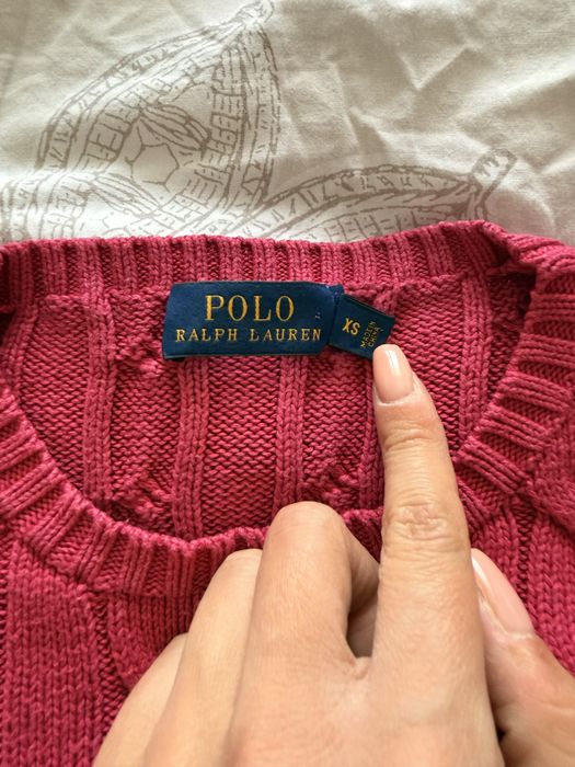 Розов пуловер на Polo Ralph Lauren