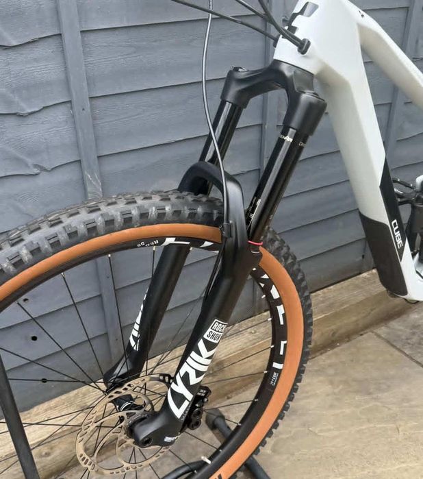 Cube Stereo 150 C:62 Race 29er Sram GX Mountain Bike Grey/Carbon