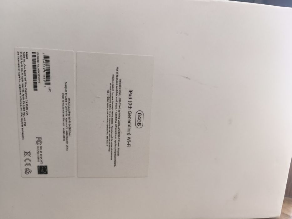 IPad wifi 9  64gb