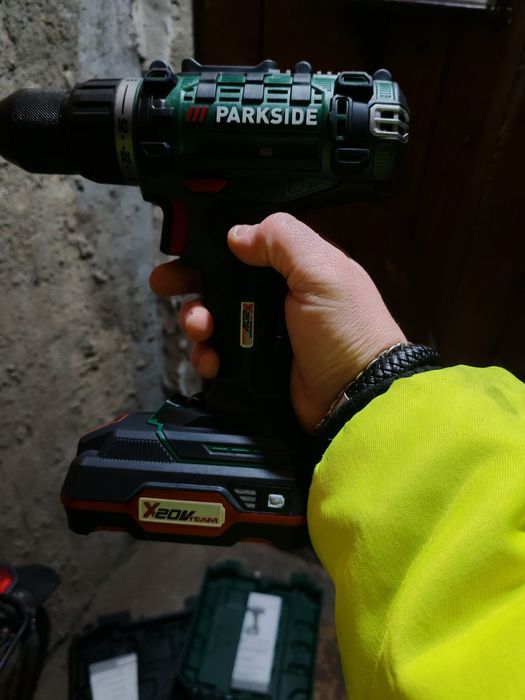 Акумулаторен винтоверт PARKSIDE PABS 20-Li F7 Без батерия и зарядно