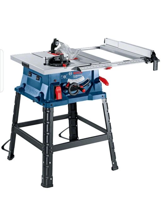 Ferastrau circular de banc Bosch Professional GTS 254, 1800 W, 254 mm diametru panza, 555x555 mm dimensiune masa, 4300 RPM, panza fierastrau