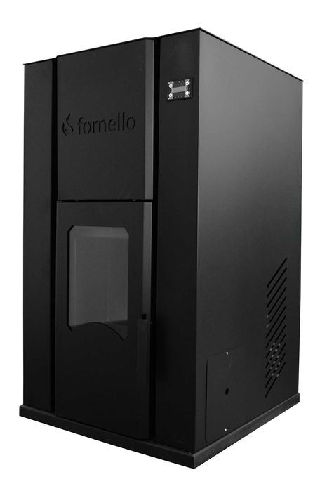 Termosemineu pe peleti Fornello Pellet King 35 kw, 250 mp