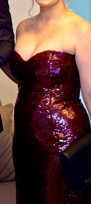 Rochie paiete eleganta Pulchra/ rochie nasa