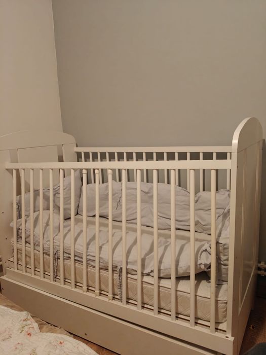 Pătuț bebe cu saltea de cocos