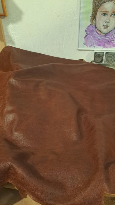Piele tabacita, piele la metru,  leather handmade