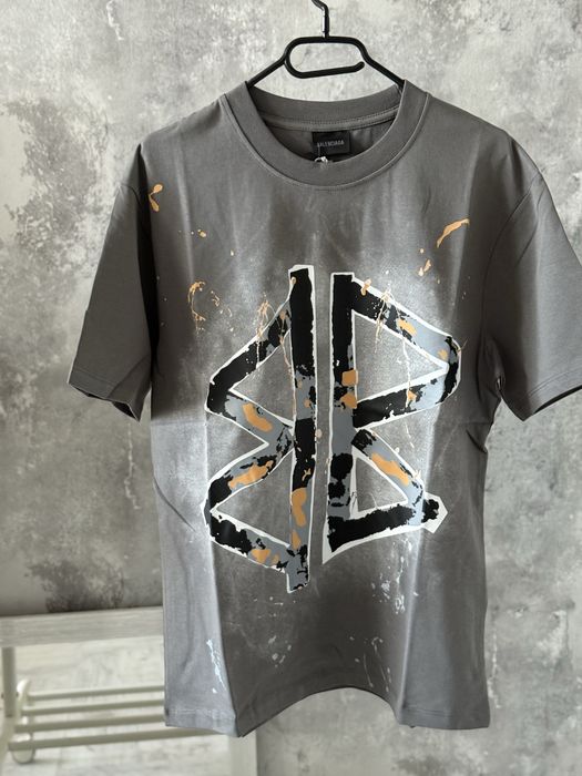Tricou Balenciaga OFF White vgb