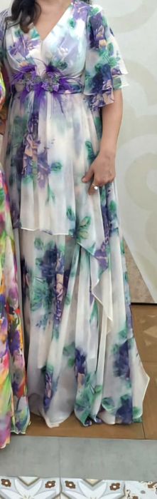 Платье нарядное, длинное, Polin pol (Турция) 50-52