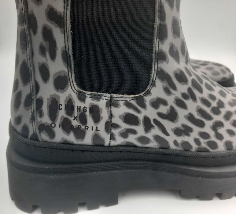 Ghete chelsea lux dama COPENHAGEN STUDIOS ed.limitata X OH APRIL piele naturala fina 39