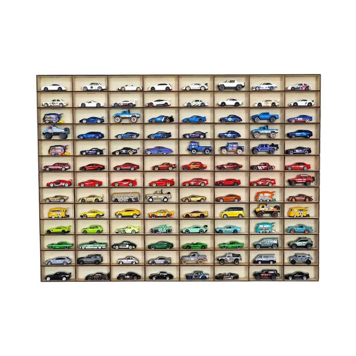 Suport de masinute XL scara 1/64 de 104 locuri