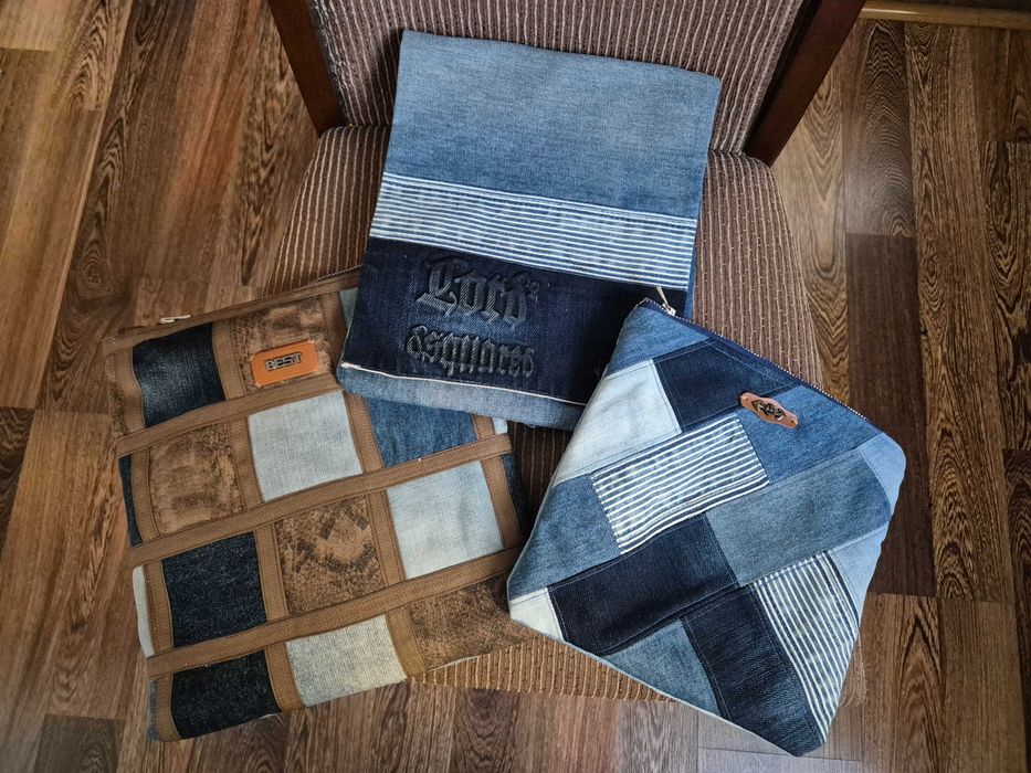 Новая джинсовая-сумочка.