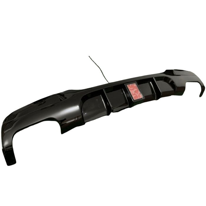 Бмв Е90 Е91 Оребрен Дифузьор / Добавка за задна броня / BMW E90 E91