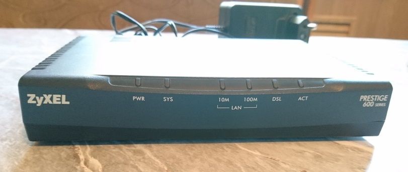 ADSL модем Zyxel Prestige 600 series