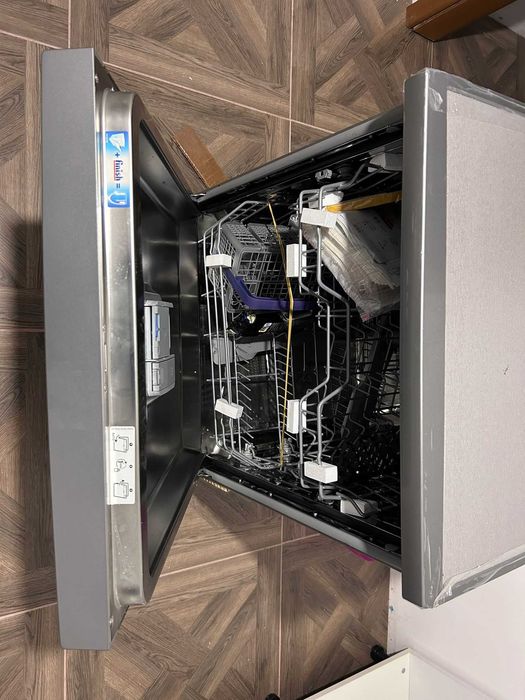 Masina de spalat vase Beko 14 seturi,  SelfDry, 60 cm, Argintiu