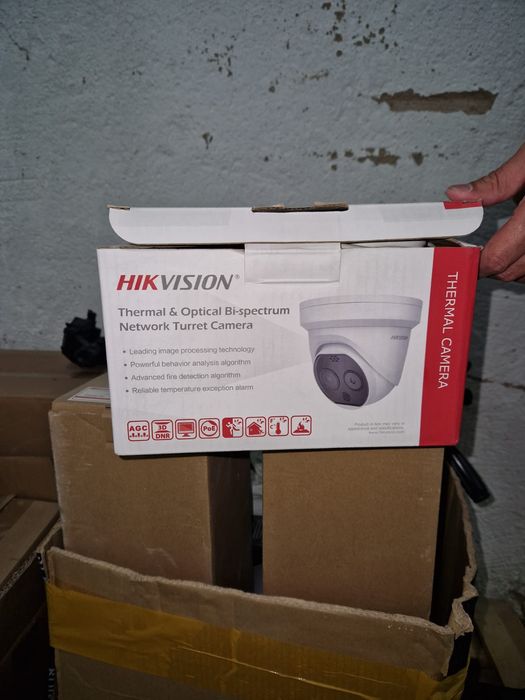 Тепловизионная купольная 1P камера