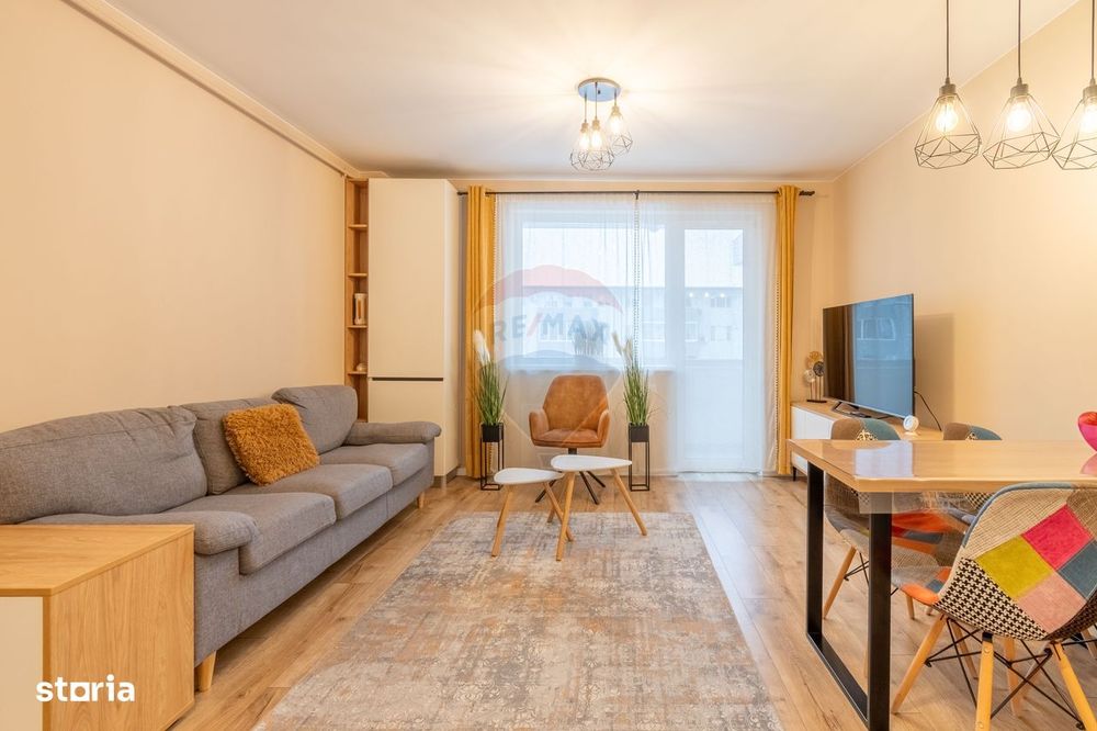 De închiriat – Apartament cu 3 camere, boxă și parcare in Floresti