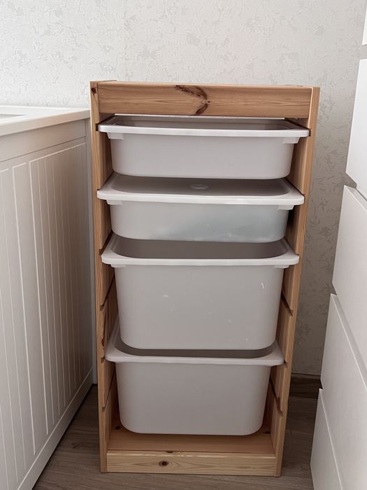 Комод для игрушек ikea trufast труфаст