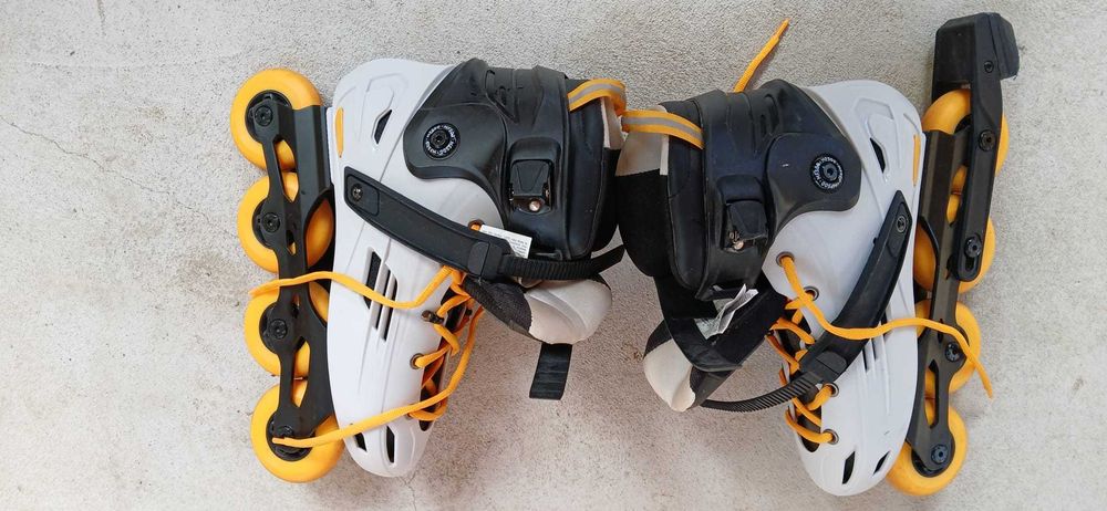 Role freeride MF500 HardBoot Alb-Portocaliu - SIZE  43