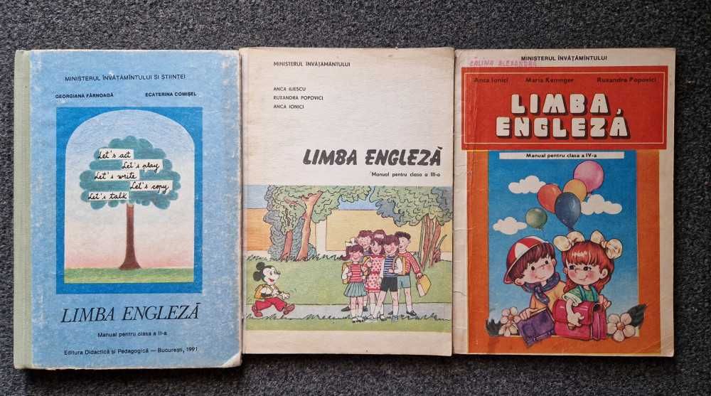LIMBA ENGLEZA MANUAL pt clasa II, III, IV - Farnoaga, Ionici, Kemnger