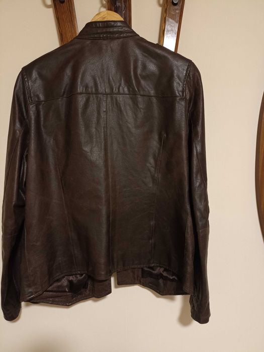 Дамско яке естествена кожа, намалена цена.